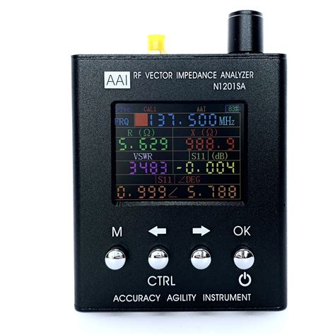 n1201sa uv rf vector impedance ant swr antenna analyzer meter|AAI Original English Verison N1201SA+ 35MHz .